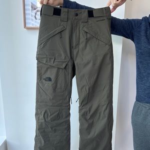 Men north face ski pants XS